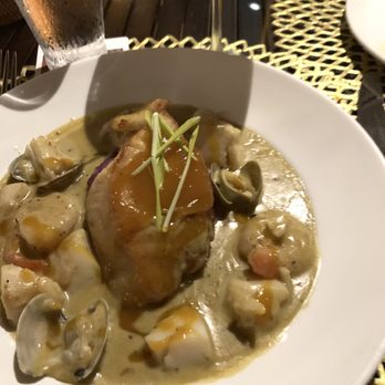 RumFire Poipu Beach - The best dish on the menu mango curry opa - Seafood Near Me - Koloa, Hawaii