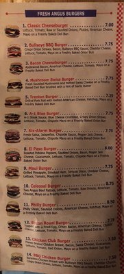 Menu photo 1 25 Burgers New Brunswick, NJ Menu photo 1 25 Burgers New Brunswick, NJ