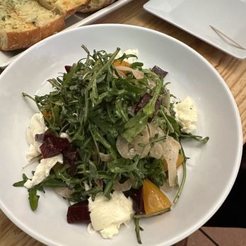 Pasta Panino - Roasted Beet Arugula Salad - Italian Near Me - San Francisco, California