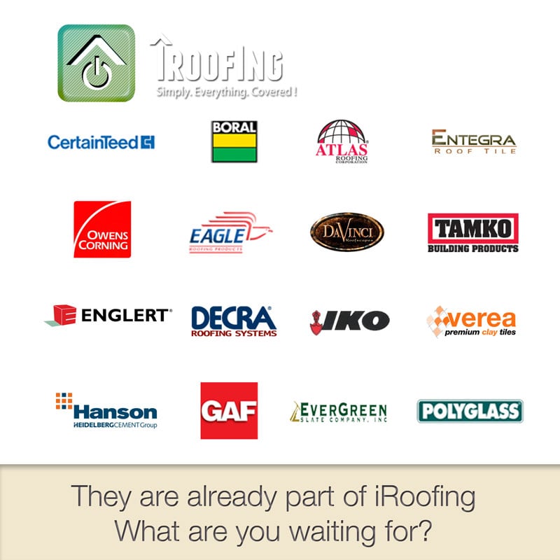 Slide of iRoofing