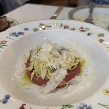 Her Place - Lamb Tartare, Artichokes, Pecorino, Mint - French Near Me - Philadelphia, Pennsylvania Her Place - Lamb Tartare, Artichokes, Pecorino, Mint - French Near Me - Philadelphia, Pennsylvania