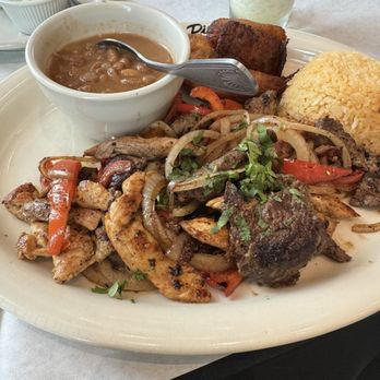 Pio Pio Restaurant - Mixed grill strips of chicken and steak - Peruvian Near Me - Orlando, Florida Pio Pio Restaurant - Mixed grill strips of chicken and steak - Peruvian Near Me - Orlando, Florida