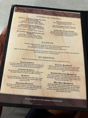 Menu photo 7 Guadalajara Havre, MT