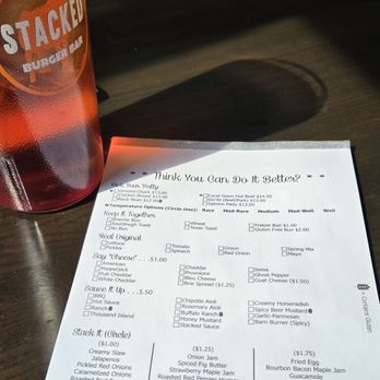 Stacked STL CWE - BYO order form - Burgers Near Me - St. Louis, Missouri