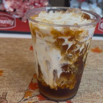 Cocoa's Coffee House - Lavender Cream cold foam - Coffee & Tea Near Me - Bastrop, Texas