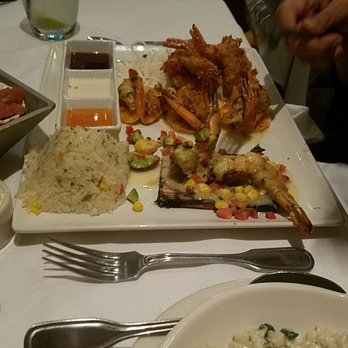 Chart House - Sea bass and shrimp trio - Seafood Near Me - Las Vegas, Nevada Chart House - Sea bass and shrimp trio - Seafood Near Me - Las Vegas, Nevada