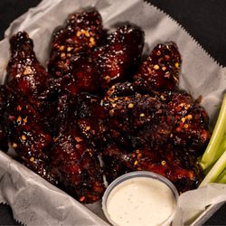 HonkyTonk - Teriyaki wings w/Chefs' Hott