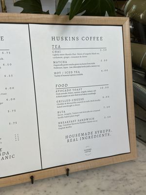 Menu photo 8 Huskins Coffee Santa Ana, CA Menu photo 8 Huskins Coffee Santa Ana, CA