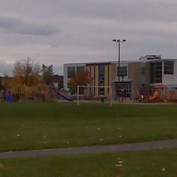Greenboro Community Centre - The park at the back of the Community Centre/Library building