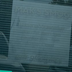 Mak's Tuneup & Smog - Hours of operation