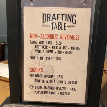 Drafting Table Brewing Company - Other drinks and snacks menu - Breweries Near Me - Wixom, Michigan