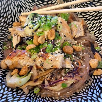 The Corner Kitchen - Chicken jap chae made with locally raised chicken - Tacos Near Me - Omaha, Nebraska The Corner Kitchen - Chicken jap chae made with locally raised chicken - Tacos Near Me - Omaha, Nebraska