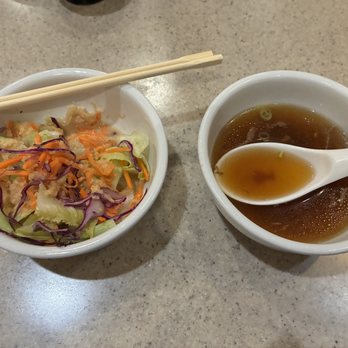 Benihana - Salad and Soup. Started enjoying before I remembered to take pic. - Teppanyaki Near Me - Arcadia, California Benihana - Salad and Soup. Started enjoying before I remembered to take pic. - Teppanyaki Near Me - Arcadia, California