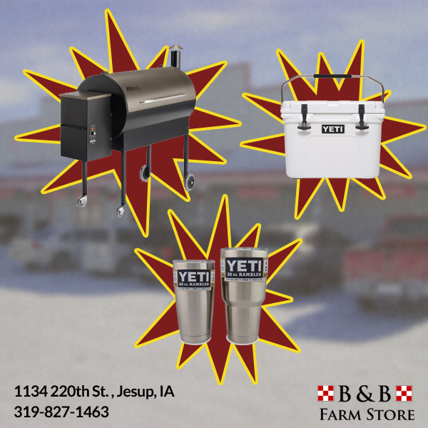 B & B FARM STORE Updated October 2024 1134 220th St, Jesup, Iowa