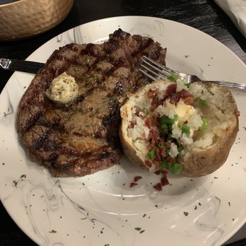 Tom Brown's Restaurant - Ribeye and backed potato - Cocktail Bars Near Me - Madison, Alabama Tom Brown's Restaurant - Ribeye and backed potato - Cocktail Bars Near Me - Madison, Alabama