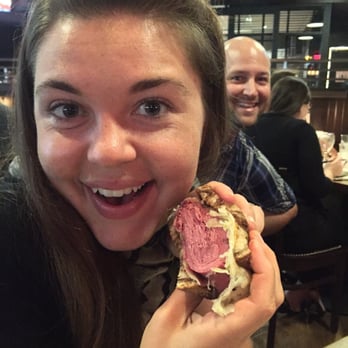 Rusty Bucket Restaurant & Tavern - Me showcasing my Reuben sandwich (from my 2nd visit) with a great photo bomb by manager Brian - American Near Me - Liberty Township, Ohio Rusty Bucket Restaurant & Tavern - Me showcasing my Reuben sandwich (from my 2nd visit) with a great photo bomb by manager Brian - American Near Me - Liberty Township, Ohio