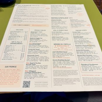 Snooze, an A.M. Eatery - The Menu - Breakfast & Brunch Near Me - Austin, Texas