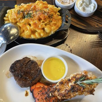Morrow Steak - Lukewarm steak and lobster. Seafood Mac and cheese is bland and overpriced - Steakhouses Near Me - New Orleans, Louisiana Morrow Steak - Lukewarm steak and lobster. Seafood Mac and cheese is bland and overpriced - Steakhouses Near Me - New Orleans, Louisiana