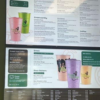 Fresh Monkee Vernon - Menu - Juice Bars & Smoothies Near Me - Vernon, Connecticut Fresh Monkee Vernon - Menu - Juice Bars & Smoothies Near Me - Vernon, Connecticut
