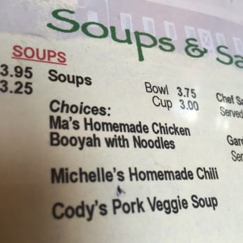 Belgian Delight - Yummy soups! - New American Near Me - Brussels, Wisconsin