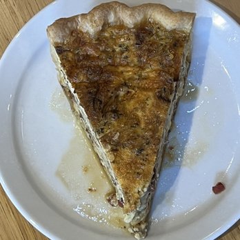 Coffee Garden - Bacon and onions quiche - Coffee & Tea Near Me - Salt Lake City, Utah Coffee Garden - Bacon and onions quiche - Coffee & Tea Near Me - Salt Lake City, Utah