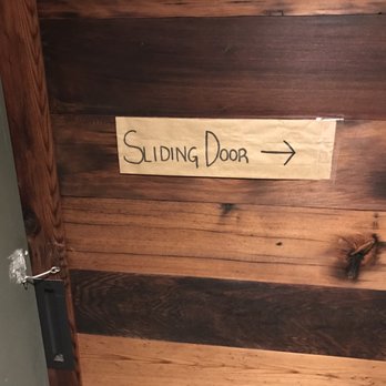 The Punchdown - The restrooms have sliding doors - Wine Bars Near Me - Oakland, California The Punchdown - The restrooms have sliding doors - Wine Bars Near Me - Oakland, California