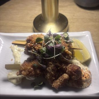 Mrs Fish - Chicken Kaarage Skewers - Cocktail Bars Near Me - Los Angeles, California Mrs Fish - Chicken Kaarage Skewers - Cocktail Bars Near Me - Los Angeles, California