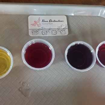 Nova Cellars Winery - Wine flight - Wineries Near Me - Pulaski, Pennsylvania