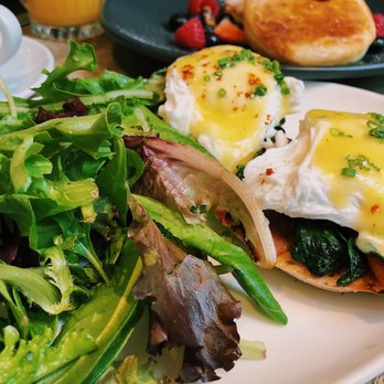 NOMO Kitchen - eggs benedict - New American Near Me - New York, New York
