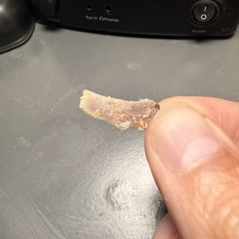 Cafe Zupas - Big piece of chicken bone I nearly swallowed. - Salad Near Me - McKinney, Texas