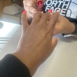 Nails Palace & Spa - No chip polish that chipped the very next day