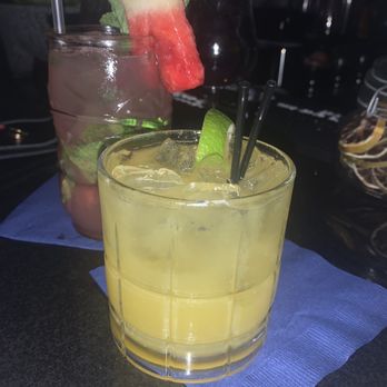 Spanglish NYC - Passion fruit margarita and melon mojito - Mexican Near Me - Bayside, New York Spanglish NYC - Passion fruit margarita and melon mojito - Mexican Near Me - Bayside, New York