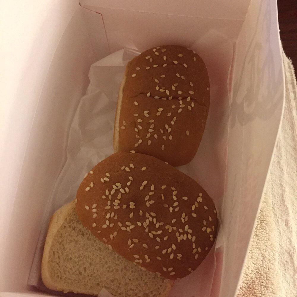 Buns instead of biscuits. Buns instead of biscuits.