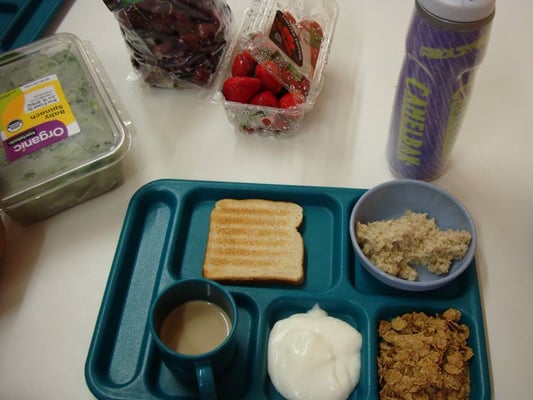 Photo of Re-Member Office - Pine Ridge, SD, US. breakfast- (we brought the fruit though)