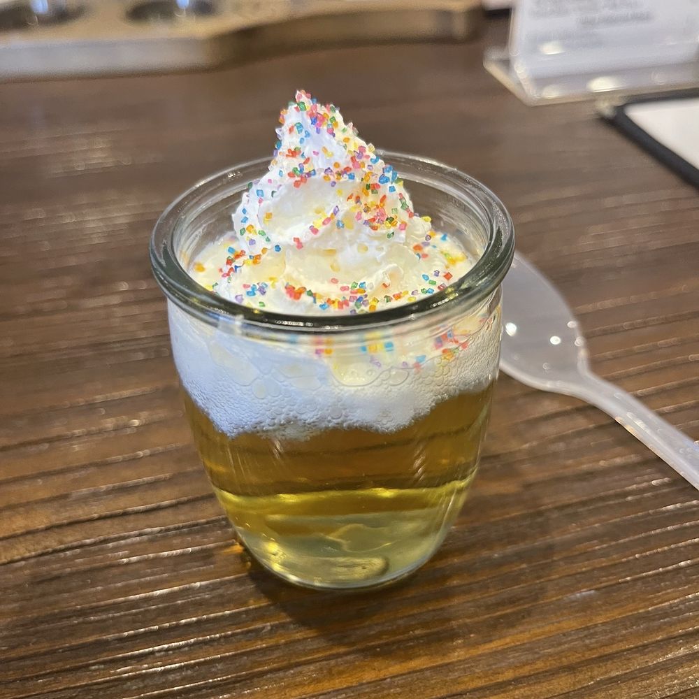 Stonewise - Pineapple Express with whip cream and sprinkles a birthday shot - Meaderies Near Me - Pahrump, Nevada Stonewise - Pineapple Express with whip cream and sprinkles a birthday shot - Meaderies Near Me - Pahrump, Nevada