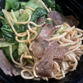Noodle Valley - D6. Peanut Butter Noodle I paid extra for beef and bokchoy - Noodles Near Me - Maspeth, New York
