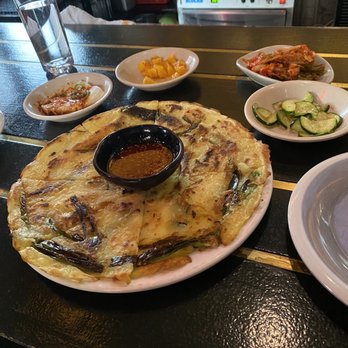 PERILLA korean fare - Seafood Pancake - Korean Near Me - Chicago, Illinois