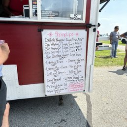 Food Truck Menu Food Truck Menu