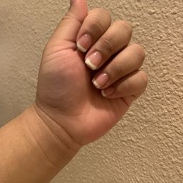 Beautiful French tips ! Beautiful French tips !