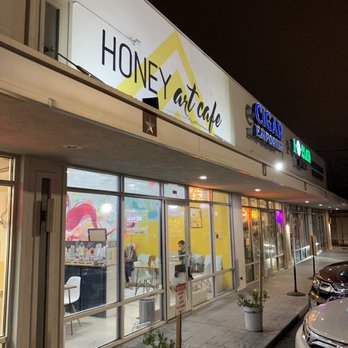 Honey Art Cafe - Storefront - Cafes Near Me - Houston, Texas