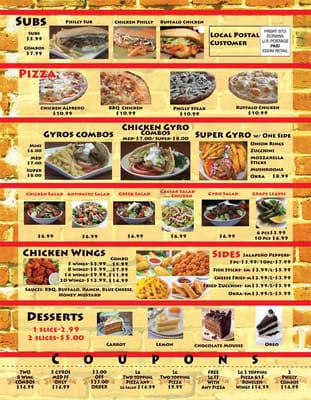 Menu photo 4 Jerusalem Pizza & Grill Columbus, OH Menu photo 4 Jerusalem Pizza & Grill Columbus, OH