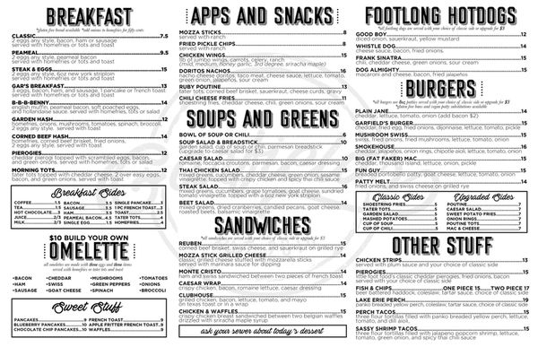 Menu photo 2 Garfield's Harrow, ON