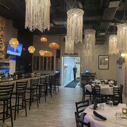 Dining room, bar, wonderful decorations Dining room, bar, wonderful decorations