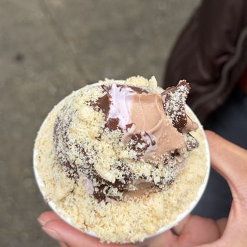 The Pastry Project - Chocolate vanilla twist with dark chocolate dip and coconut cake crumbs - Cooking Classes Near Me - Seattle, Washington