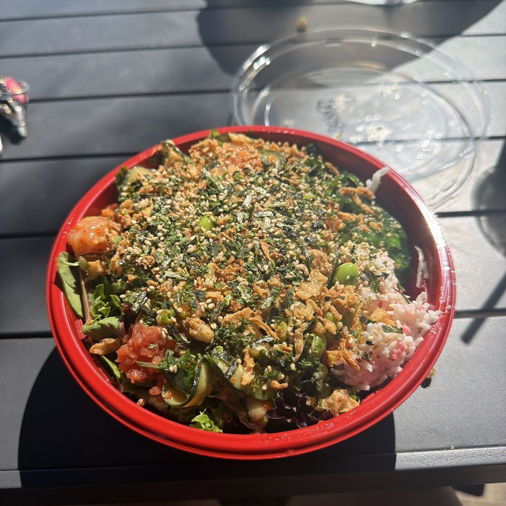Poke Rainbow - salmon & tuna - Poke Near Me - Redondo Beach, California Poke Rainbow - salmon & tuna - Poke Near Me - Redondo Beach, California