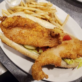 Down Home Diner - Fish po boy. Was very good - Diners Near Me - Philadelphia, Pennsylvania Down Home Diner - Fish po boy. Was very good - Diners Near Me - Philadelphia, Pennsylvania