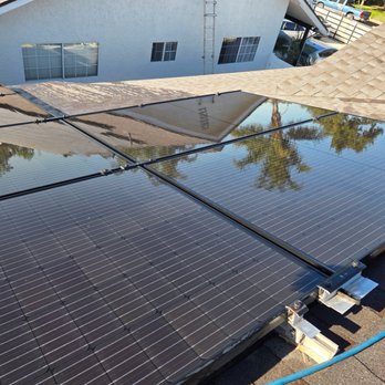 Power Pro Solar Cleaners - After - Solar Panel Cleaning Near Me - Encino , California