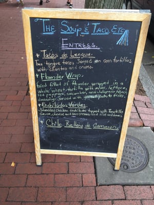 Menu photo 4 Soup And Taco Etc Fredericksburg, VA