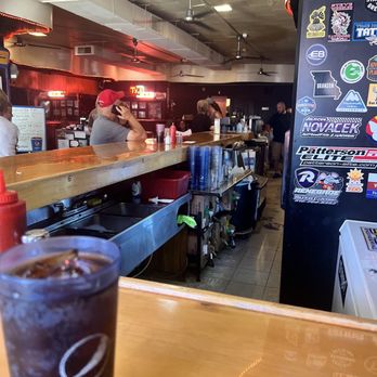 Ty's Diner - The bar area - Burgers Near Me - Wichita, Kansas