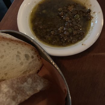 Mercato - Their complimentary lentil dip!  Super delicious - Italian Near Me - New York, New York